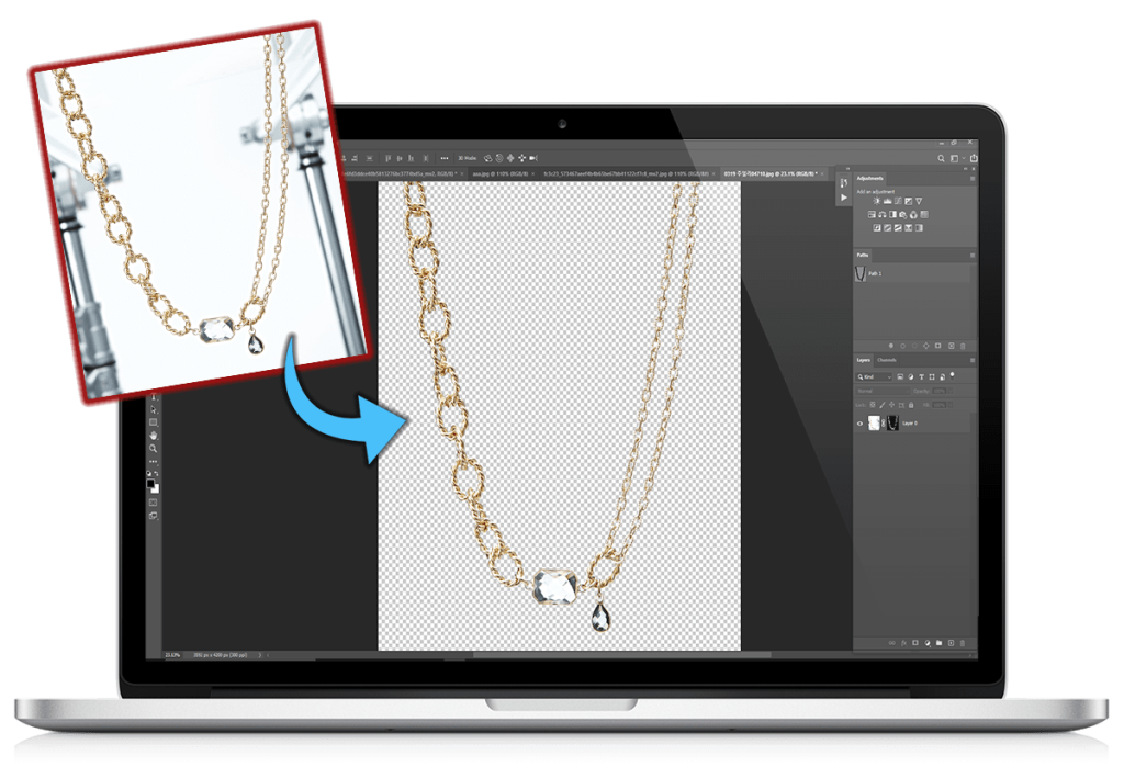 Jewelry Retouching 1 Affordable Jewelry Photo Editing Service - High-Quality Edits